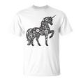 ファンタジーレインボーユニコーンホースファンunicornloverユニコーン Tシャツ