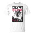 マイアミマジックシティビーチシャツ フロリダ愛好家向け 長袖tシャツ Tシャツ