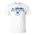 レイキャビク アイスランド アイスランド国旗 スカイライン プライド お土産 Tシャツ