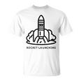 ロケット発射 Tシャツ