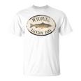 ワイオミング ジャクソン ホール トラウト 魚 フライフィッシング ビンテージ Tシャツ