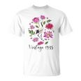 ヴィンテージ 1935年 蓮の花 日本の鶴 鳥 89歳の誕生日 Tシャツ