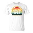 伝説は1992年3月に誕生した 34歳の誕生日 Tシャツ