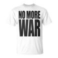 反戦 平和 イスラエル パレスチナ ウクライナ ロシア リビア シリア イエメン クルド トルコ No More War Tシャツ