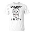 私のウェスティは私のベスティー Tシャツ