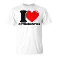 私は歯科矯正が大好きです Tシャツ