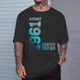 1961年8月 1961年 ヴィンテージ 1961年限定版 Tシャツ 彼への贈り物