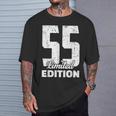 55歳の誕生日 限定版 記念日 ヴィンテージ 55歳 Tシャツ 彼への贈り物
