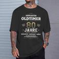 80 歳の誕生日 男性 オールドタイマー ヴィンテージ 1946 面白い Tシャツ 彼への贈り物