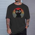 Amantes Lindos Del Gato De Laendimia Camiseta unisex Regalos para él