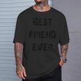 Ami Drôle Best Friend Ever T-Shirt Cadeaux pour lui