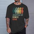 Amped Upince 1956 レトロ 誕生日 ギター 音楽 誕生年 Tシャツ 彼への贈り物