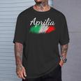 Aprilia イタリア 国旗 イタリア お土産 贈り物 お揃い イタリアン Tシャツ 彼への贈り物