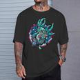 Axolotl Pastel Cute Axolotl Diseño Gráfico Camiseta unisex Regalos para él