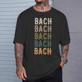 Bach パーソナライズ 同窓会 おそろい ファミリーネーム Tシャツ 彼への贈り物