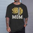 Baseball Mom Game Day Baseball Season Mama Girl Gold T-Shirt Gifts for Him