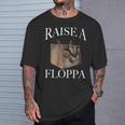 Big Floppa カラカルキャットミーム Raise A Floppa 長袖tシャツ Tシャツ 彼への贈り物