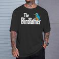 The Birdfather シャツ バードウォッチング ファニー ミーム バーダー ダディ Tシャツ 彼への贈り物