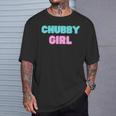 Chubby Girl 長袖tシャツ Tシャツ 彼への贈り物