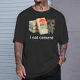 I Eat Cement 猫シャツ キッズ 面白い ダンク 猫 ミーム Tシャツ 彼への贈り物