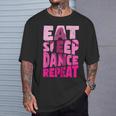 Eatleep Dance リピートダンサー メンズ レディース ダンサー ラブダンス Tシャツ 彼への贈り物