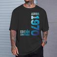 Edición Limitada Abril 1970 Retro 1970Intage 1970 Camiseta unisex Regalos para él
