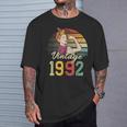 Edición Limitada De 34 Años 1992 -Intage 34 Cumpleaños Camiseta unisex Regalos para él