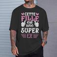 Éducatrice Des Jeunes Cette Fille Est Uneuper Eje T-Shirt Cadeaux pour lui