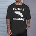 Feelingnubby Revolver Pistol スナブノーズ スナブノーズ Tシャツ 彼への贈り物