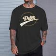 Personalized First Name For Peter Tシャツ 彼への贈り物