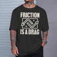 Physics Friction Is A Drag PunTシャツ 彼への贈り物