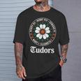 Tudor Kings、Queens Monarchs Of English History Rose Tシャツ 彼への贈り物