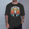 GOAT Retro Ziegenbock Grafik T-Shirt Geschenke für Ihn