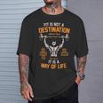 Gym Fitness Workout Bodybuilding Weightlifting Training Tシャツ 彼への贈り物
