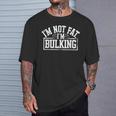 I'm Not Fat I'm Bulking Cheat Day ワークアウト ジム フィットネス Tシャツ 彼への贈り物