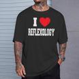 J'adore La Réflexologie T-Shirt Cadeaux pour lui