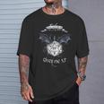 Juego De Rol Dados Dragón W20 Experiencia Xp Camiseta unisex Regalos para él