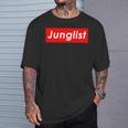 Junglist Movement Drum And Bass Music For Junglist Tシャツ 彼への贈り物