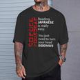 Lecture Japonaise Facile De Tourner La Tête Latéralement Go Fuck Yourself T-Shirt Cadeaux pour lui