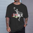 The Legend Basketballlam Dunk For The Basketball Lovers Tシャツ 彼への贈り物