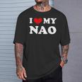 I Love My Nao アイ・ラブ・マイ・ナオ Tシャツ 彼への贈り物