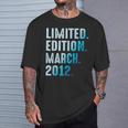 Marzo 2012 Año 2012 Cumpleaños 2012 Edición Limitada Camiseta unisex Regalos para él