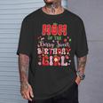 Mom Of The Berry Sweet Birthday Girl Strawberry Bday Party T-Shirt Gifts for Him