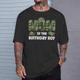 Mom Of The Birthday Boy Army Camouflage Birthday Party T-Shirt Gifts for Him