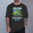 Mom Of The Birthday Boy Monster Truck Dinosaur Bdayt Rex T-Shirt Gifts for Him