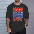 Mom Of The Birthday Boy Spider Web Family Matching T-Shirt Gifts for Him