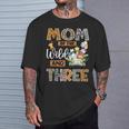 Mom Of The Wild And Three 3Rd Birthday Boy Safari Truck T-Shirt Gifts for Him