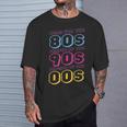 Né Pour Les Années 80 Façonné Par Les Années 90 Définies Par Les Années 00 T-Shirt Cadeaux pour lui