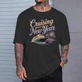 New Year 2026 Cruise Party Celebrations -Adults Black Small Short Sleeve Crew Collar Straight Fit Polyester 100 Unique New Year's Eve Cruise T-Shirt Gifts for Him