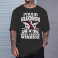 Oral Cancer Warrior Awareness リボン Proud Grandmom Of An Oral Cancer Warrior Tシャツ 彼への贈り物